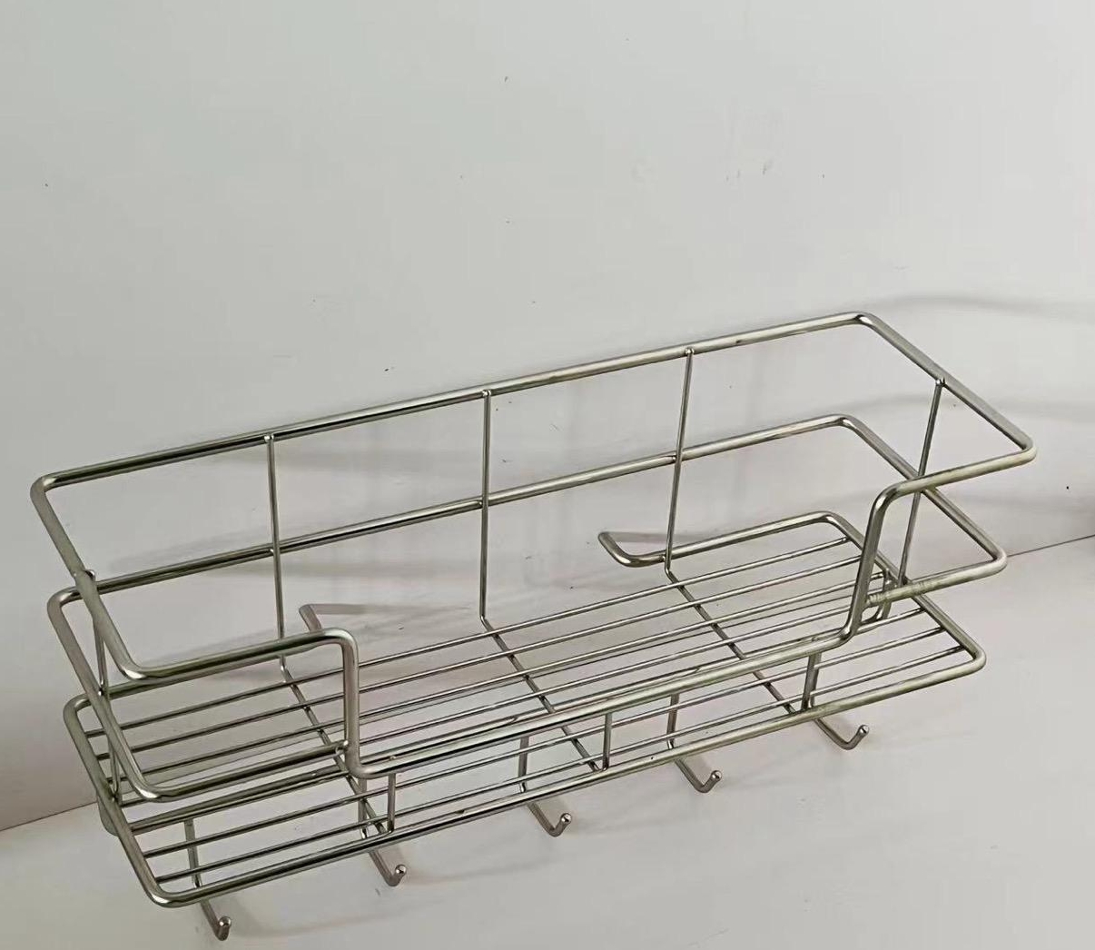 Basket mug rack